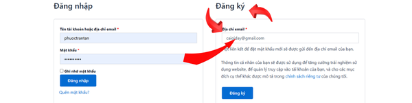 Đăng ký tài khoản